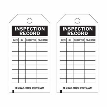 Inspection Record Tags