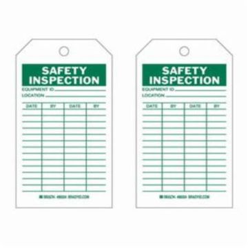 Safety Inspection Tags