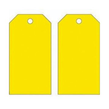 Blank Self-Laminating Accident Prevention Tags