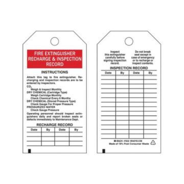 Inspection Record Tags