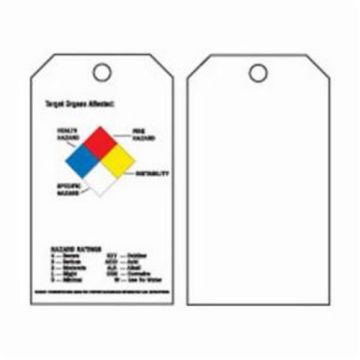 Self-Laminating Right-To-Know Tags