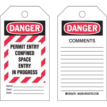 "Confined Space" Tags