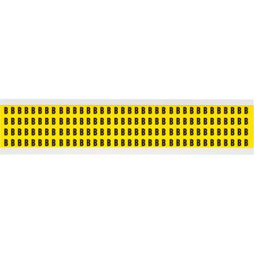 Repositionable Individual Number and Letter Labels