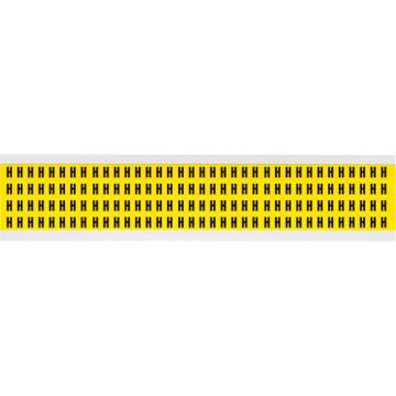Repositionable Individual Number and Letter Labels