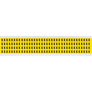 Repositionable Individual Number and Letter Labels