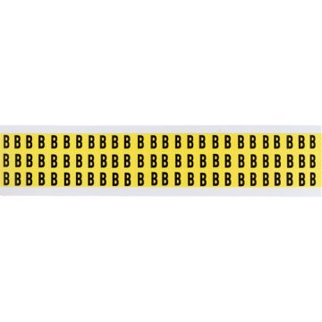 Repositionable Individual Number and Letter Labels