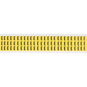 Repositionable Individual Number and Letter Labels