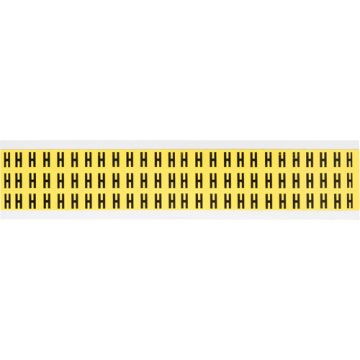 Repositionable Individual Number and Letter Labels
