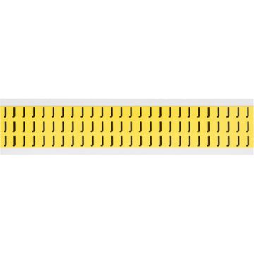 Repositionable Individual Number and Letter Labels