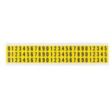 Repositionable Individual Number and Letter Labels Set