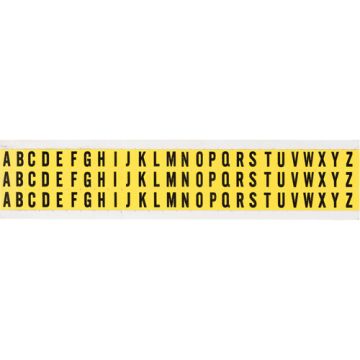 Repositionable Individual Number and Letter Labels Set