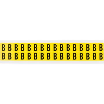 Repositionable Individual Number and Letter Labels