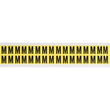 Repositionable Individual Number & Letter Labels
