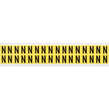 Repositionable Individual Number & Letter Labels