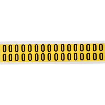 Repositionable Individual Number & Letter Labels