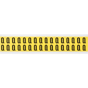 Repositionable Individual Number & Letter Labels