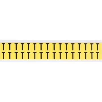 Repositionable Individual Number & Letter Labels