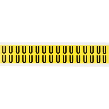 Repositionable Individual Number & Letter Labels