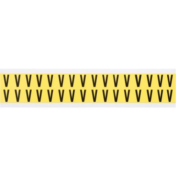 Repositionable Individual Number & Letter Labels