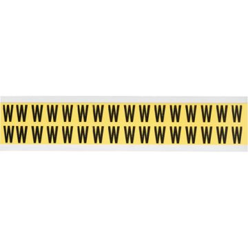Repositionable Individual Number & Letter Labels
