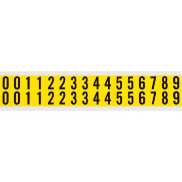 Repositionable Individual Number and Letter Labels Set