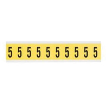 Repositionable Individual Number and Letter Labels