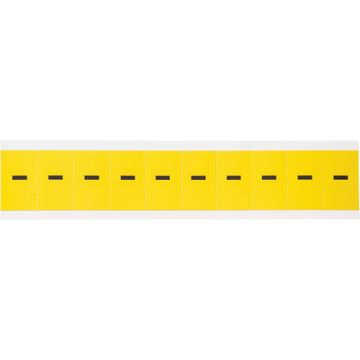 Repositionable Individual Number & Letter Labels
