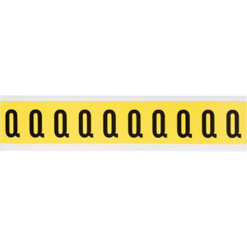 Repositionable Individual Number & Letter Labels