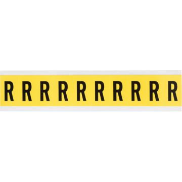 Repositionable Individual Number & Letter Labels