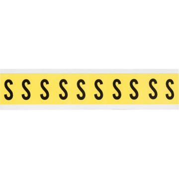 Repositionable Individual Number & Letter Labels