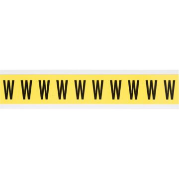 Repositionable Individual Number & Letter Labels