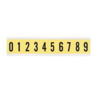 Repositionable Individual Number and Letter Label Set
