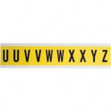 Repositionable Individual Number and Letter Labels