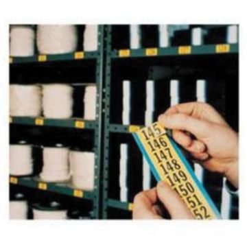 Repositionable Individual Number and Letter Label Set