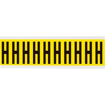 Repositionable Individual Number and Letter Labels