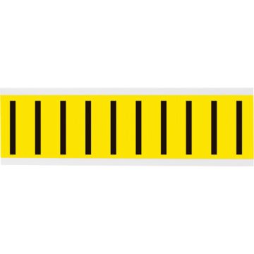Repositionable Individual Number and Letter Labels
