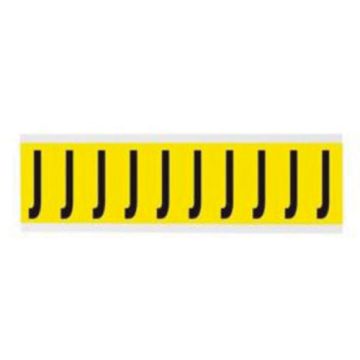 Repositionable Individual Number and Letter Labels
