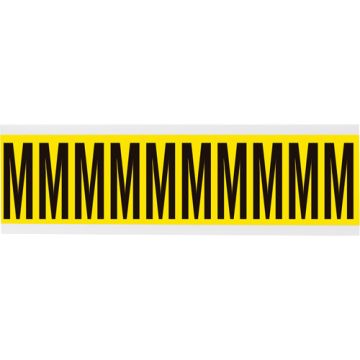 Repositionable Individual Number & Letter Labels
