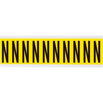 Repositionable Individual Number & Letter Labels