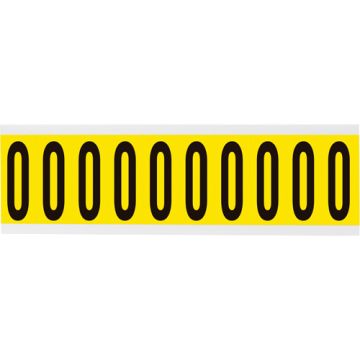 Repositionable Individual Number & Letter Labels