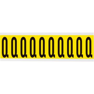 Repositionable Individual Number & Letter Labels