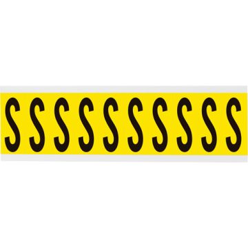 Repositionable Individual Number & Letter Labels
