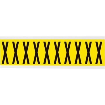 Repositionable Individual Number & Letter Labels