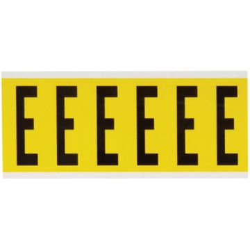 Repositionable Individual Number and Letter Labels