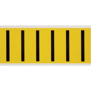 Repositionable Individual Number and Letter Labels