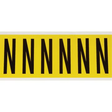 Repositionable Individual Number & Letter Labels