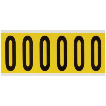 Repositionable Individual Number & Letter Labels