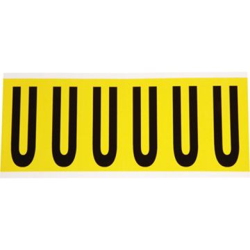 Repositionable Individual Number & Letter Labels