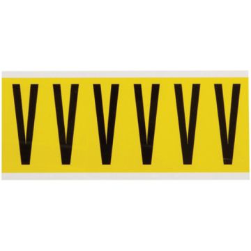 Repositionable Individual Number & Letter Labels