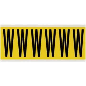 Repositionable Individual Number & Letter Labels
